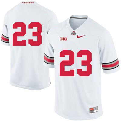 Ohio State Buckeyes Men's Only Number #23 White Authentic Nike College NCAA Stitched Football Jersey IS19Q67TM